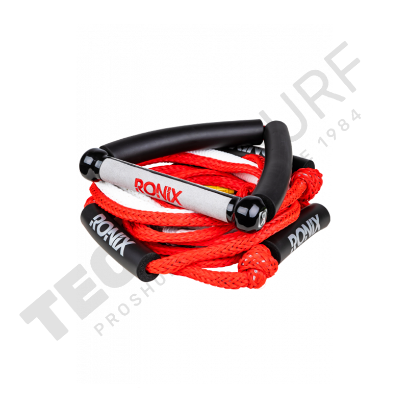 RONIX  Bungee Surf Rope With Handle rouge