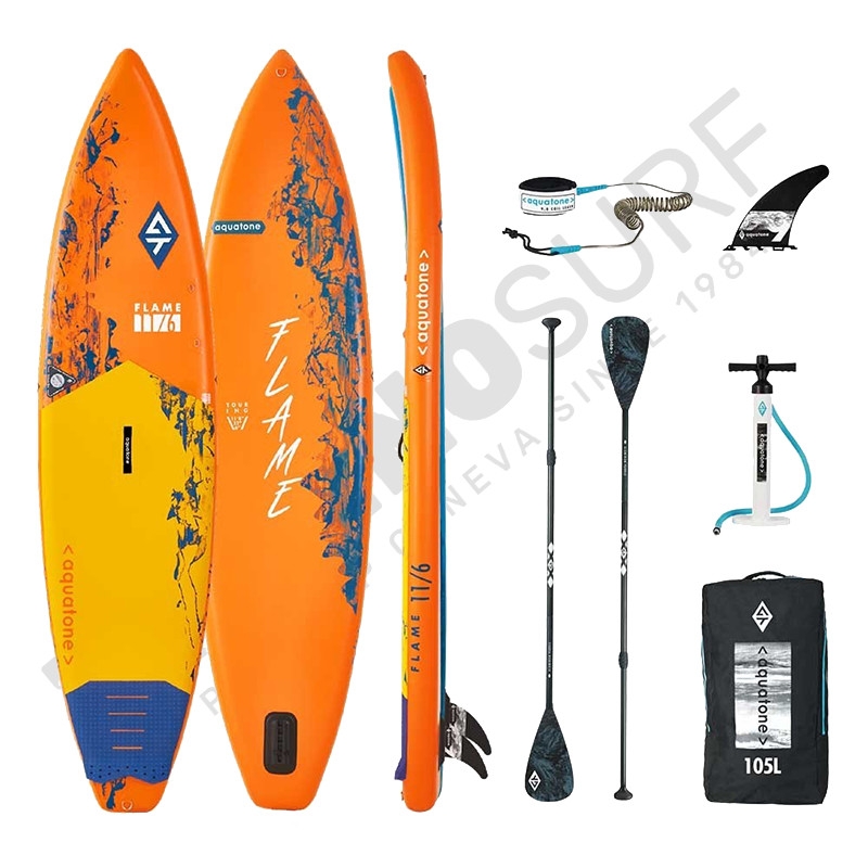 Pack SUP Gonflable AQUATONE Flame 11'6''