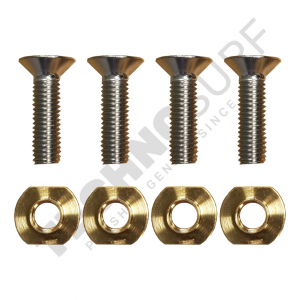 Fanatic - Screw + plate for foil plate (M8X30 torx) (4pcs)