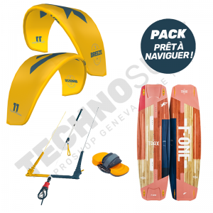Pack Kitesurf F-ONE Breeze 11m² / Trax HRD Lite Papaya - 2021