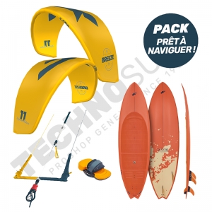 Pack Kitesurf F-ONE Breeze 11m² / Mitu Pro Flex - 2021
