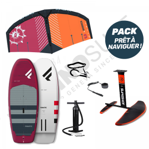 Pack Wingfoil SLINGSHOT Slingwing V2 + FANATIC Sky SUP 6'3''/106L + F-SUP V3 + Leash - 2021