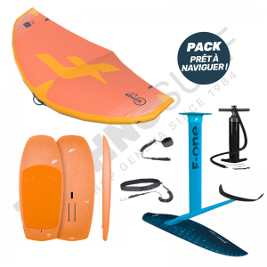 Pack Wing foil F-ONE Swing V2 + Rocket ASC 5'10''/110L + Gravity FCT 1800 + Leash - 2021
