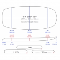 Wingfoil Board SURFPISTOLS Flying Machine
