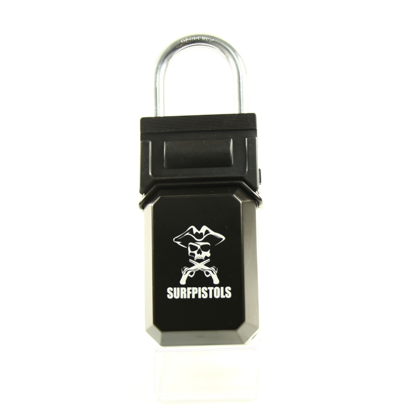 Anti-Diebstahl-Vorhängeschloss für Schlüssel SURFPISTOLS Black Box