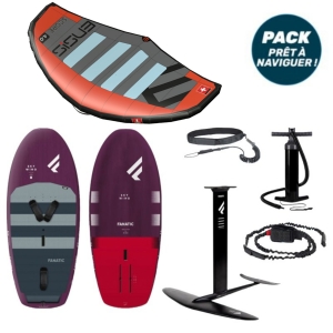 Pack Wingfoil ENSIS Score 6.2m² + Sky Wing 6'3''/140L + Foil Aero HA AL 3.0 2000
