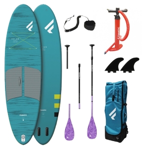 Pack Stand Up Paddle Gonflable FANATIC Fly Air Pocket 10'4''+ Pagaie + Leash - 2022