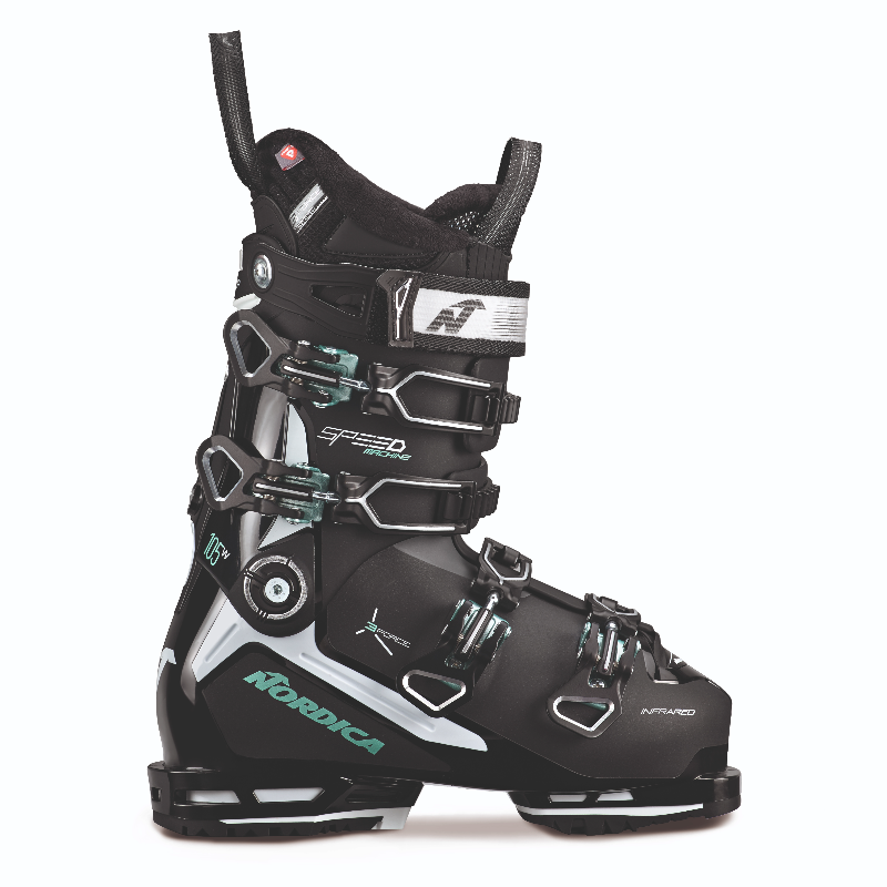 Schuhe NORDICA Speedmachine 3 105W GW 2024 - Farbe Schwarz und Weiß