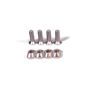 STAINLESS STEEL SCREW AND SLIDER SET
