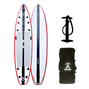 SUP Aufblasbar SURFPISTOLS Performance Trek Carbone 12'6''x32''