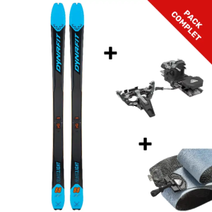 Pack Rando DYNAFIT Blacklight 88 + Fixation Blacklight Long Travel + Peaux
