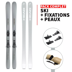 Pack Ski rando HEAD Crux 87 + Fixations Almonte 10 PT Demo + Peaux Kohla