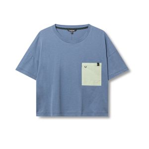 T-Shirt DUOTONE True Beach Women - Blue Horizon