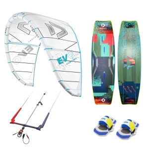 Pack Kitesurf DUOTONE Evo Concept Blue 12m + Select 138 + Trust bar 22-24m