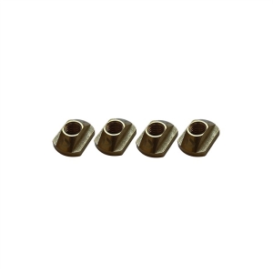Duotone - Foil Spare TrackNut Brass QM (4pcs) - M8