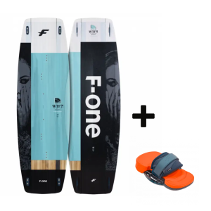 Twin tip F-ONE WTF + Pads F-ONE Platinium 3