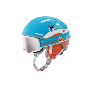 HEAD Mojo Paw Patrol Children's Ski Helmet with Goggles