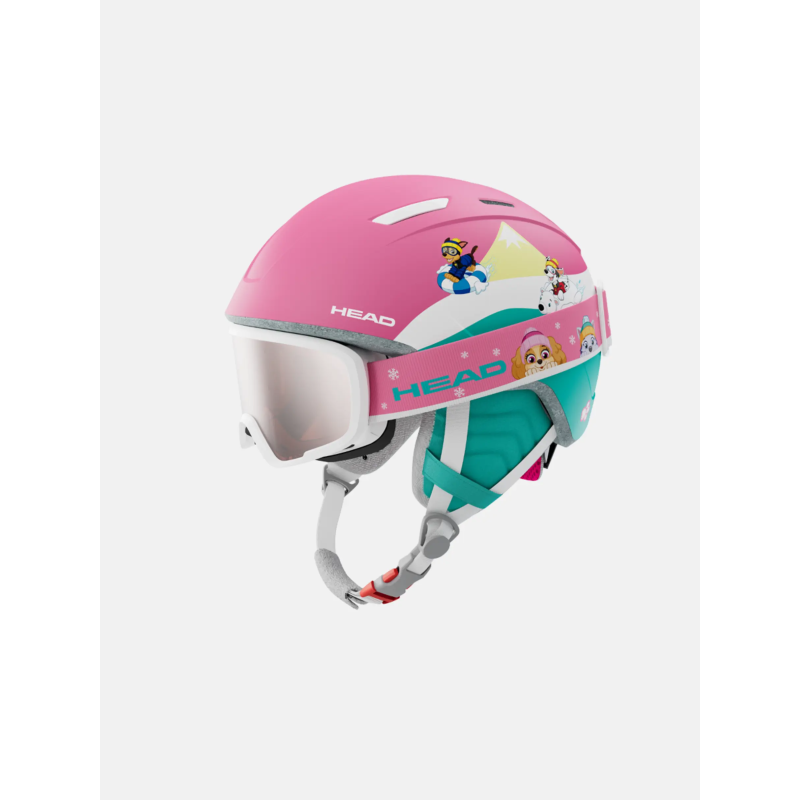 Casque de ski enfant HEAD Maja Paw Patrol avec masque