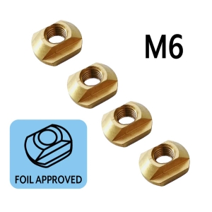 Set de 4 nuts M6