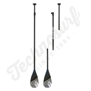 Pagaie AQUA D Aura Carbon/PVC 3 parties démontables - 2018