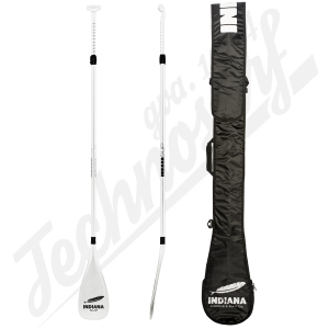 Pagaie INDIANA SUP Carbon Telescope 81 Blanche (2 parties) - 2020