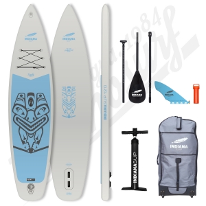 Pack Stand Up Paddle Gonflable INDIANA Family Gris 12’0 - 2021