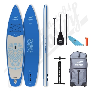 Pack Stand Up Paddle Gonflable INDIANA Family Bleu 11'6 - 2021