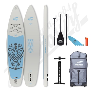 Pack Stand Up Paddle Gonflable INDIANA Family Gris 11'6 - 2021