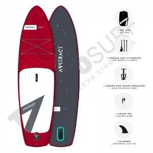 Stand up Paddle gonflable ABSTRACT Jaws 10' Ruby